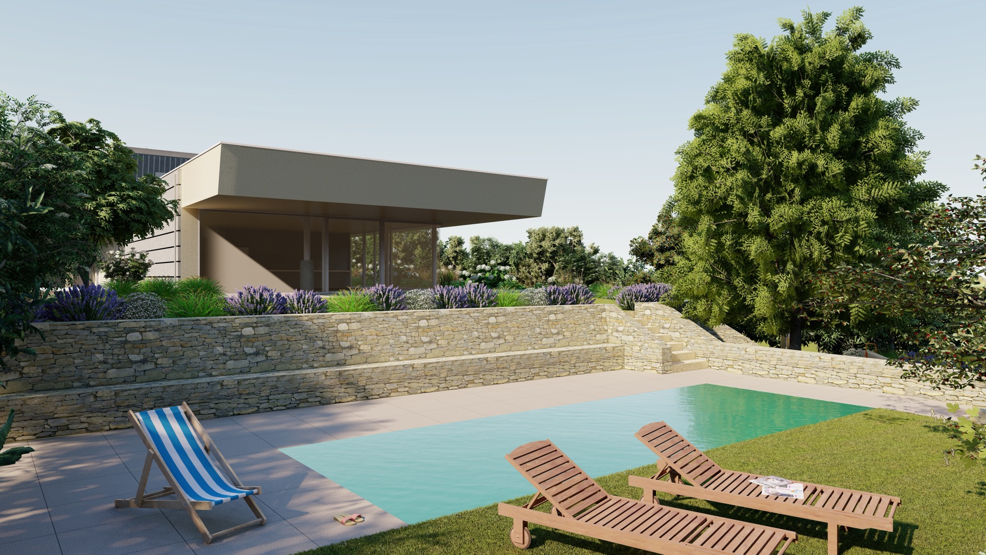 Vizualizace standard — pohled 3